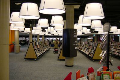 foto: Bibliotheek binnen