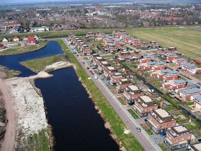 foto: Luchtfoto plan De Vosholen Hoogezand